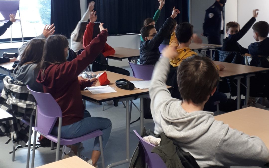 Action organisée par le collège dans le cadre du CESC