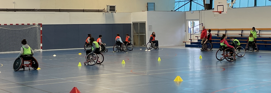 Action Handibasket pour les classes de 4ème